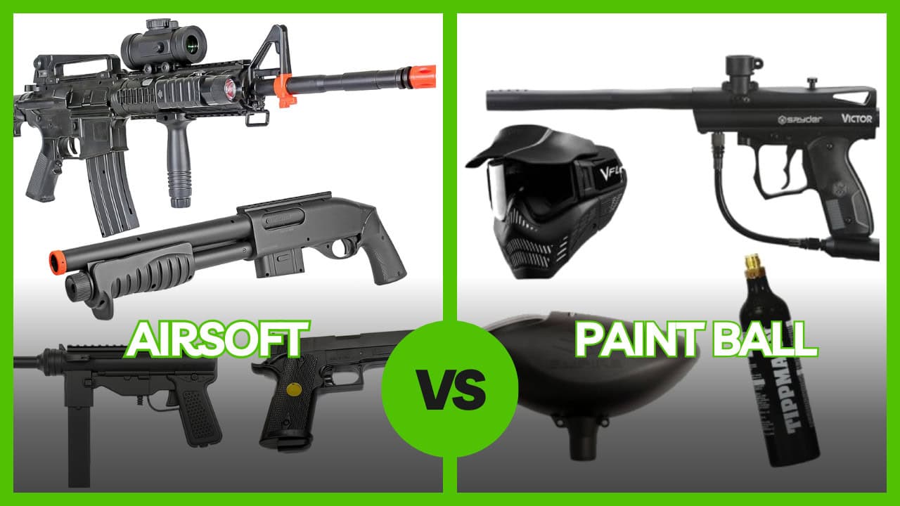Airsoft Vs Paintball: A Guide to Choosing Your Adventure