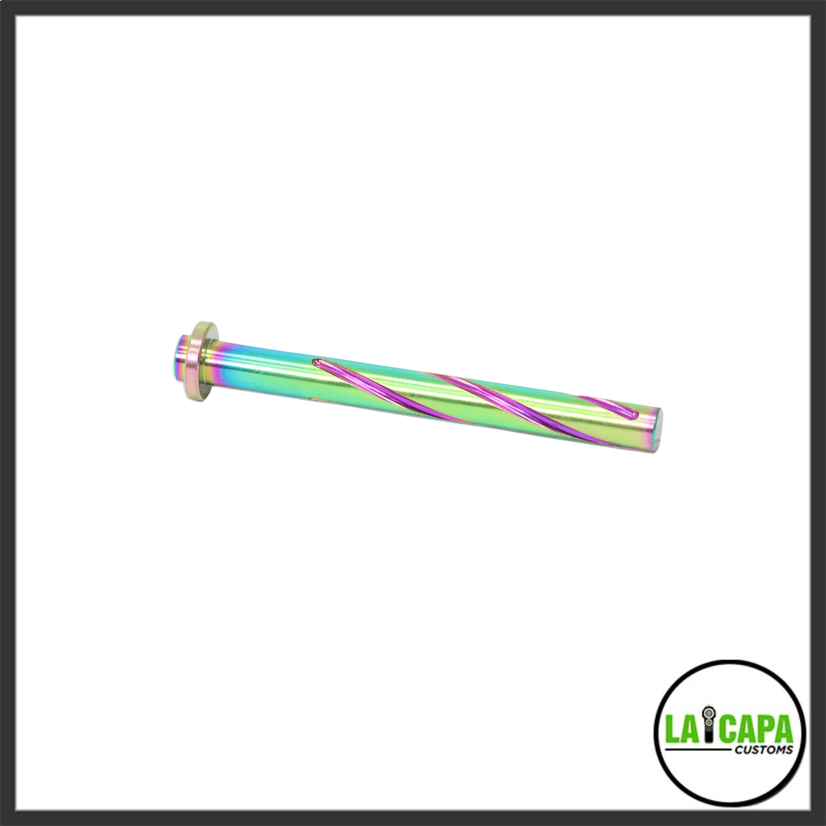 LA Capa Customs 4.3 Guide Rod - Rainbow