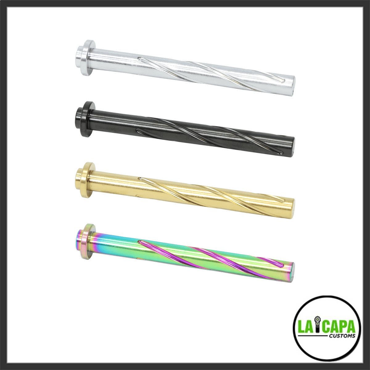 LA Capa Customs 4.3 Guide Rod Shiny