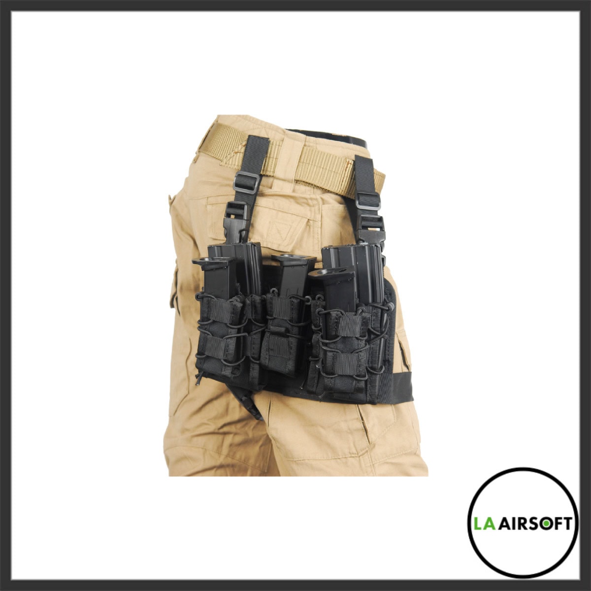 Lancer Tactical TKO Mag Pouch Leg Rig