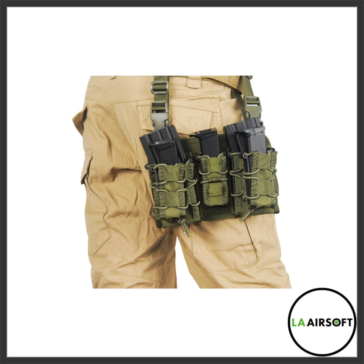 Lancer Tactical TKO Mag Pouch Leg Rig