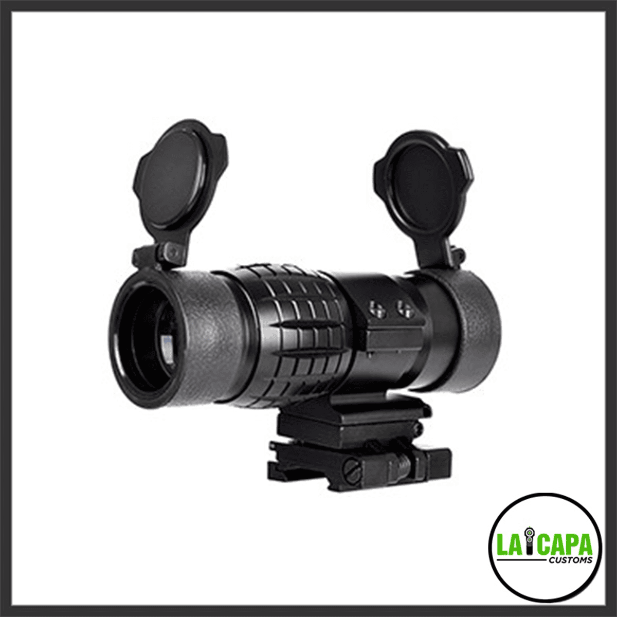Lancer Tactical 1-3X Adjustable Magnifier w/ Picatinny Mount
