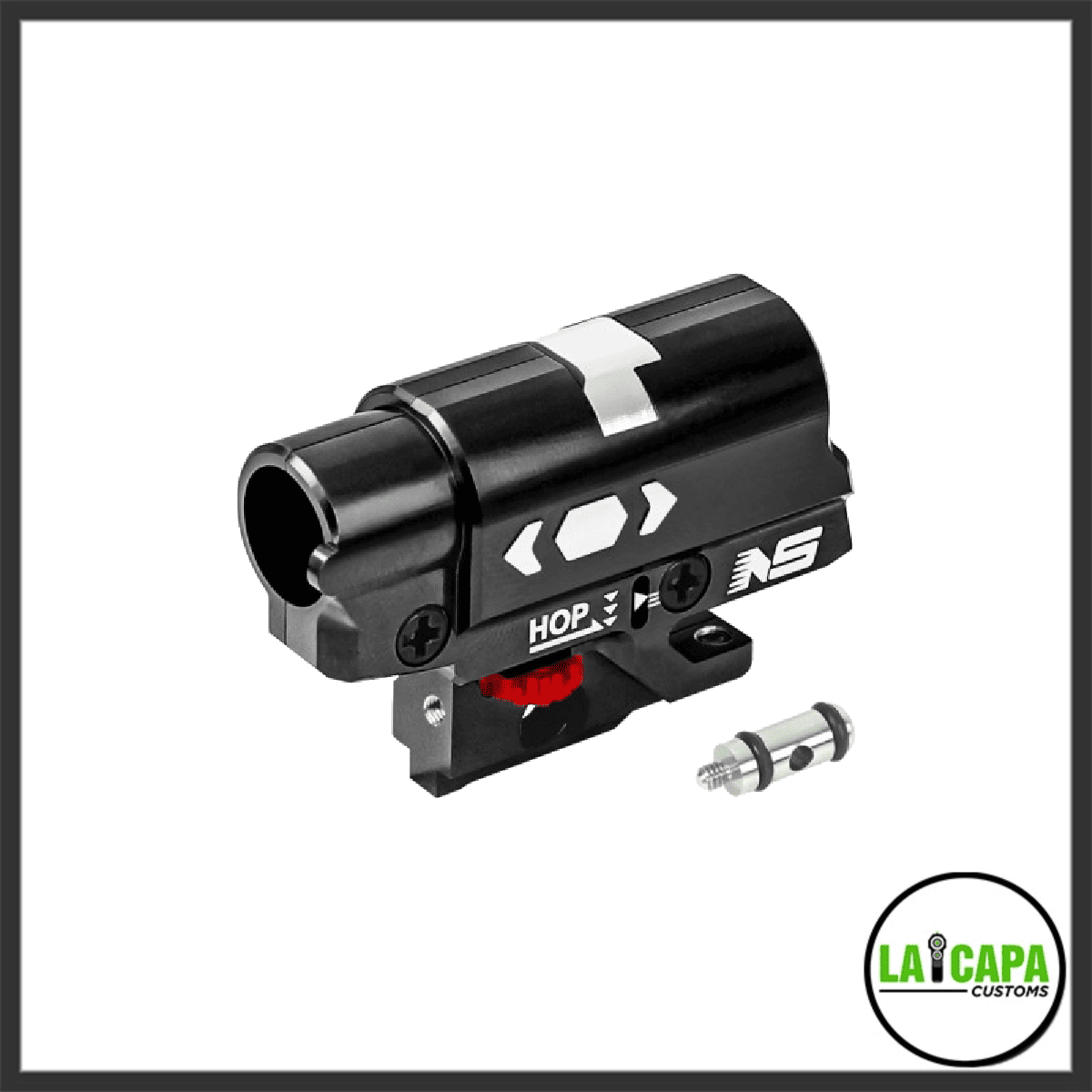 CNC Aluminum Hopup Chamber - Tokyo Marui Hi-CAPA 4.3 _ 5.1 _ Gold Match _ 1911 - Black