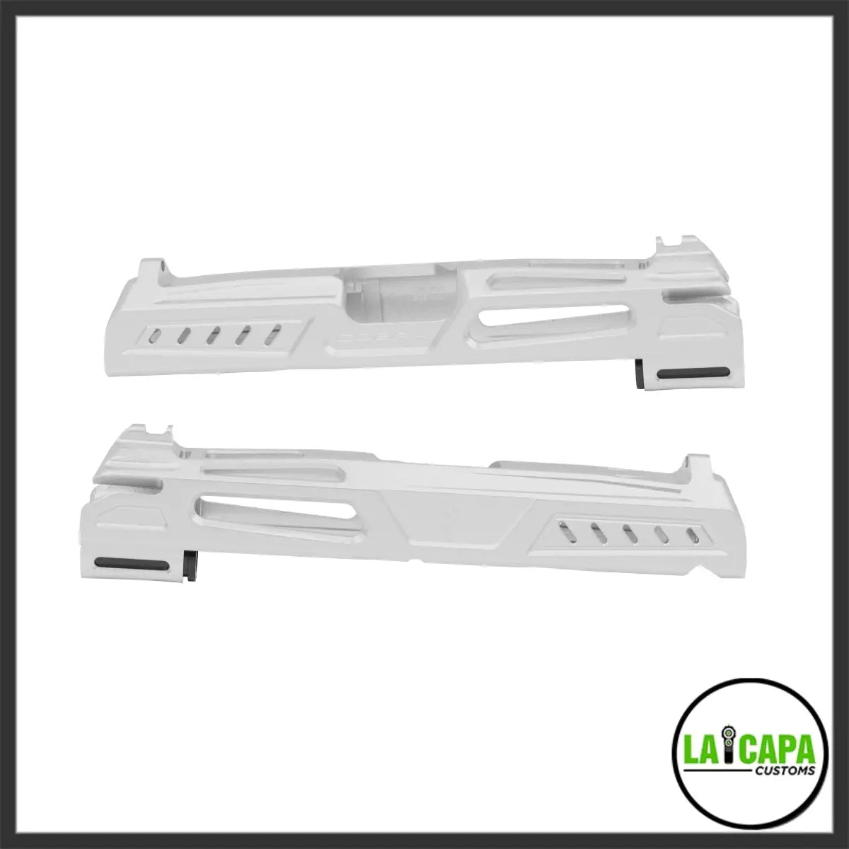 LA Capa Customs 4.3 Cobra Slide - Silver