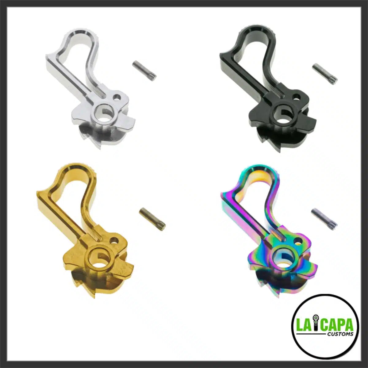 CowCow Match Grade “Type B” Steel Hammer for Hi Capa