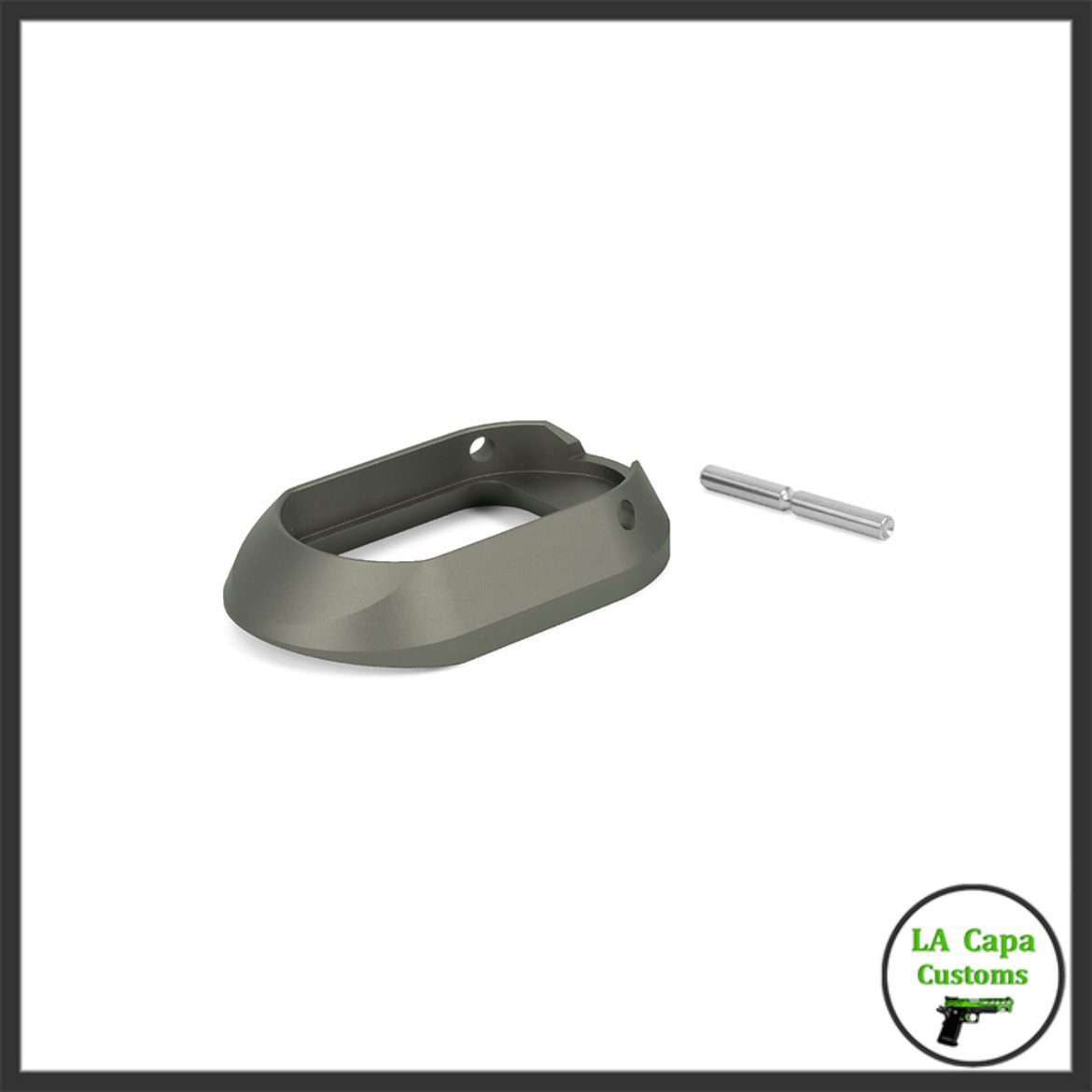 EDGE "Standard" Aluminum Magwell - Grey