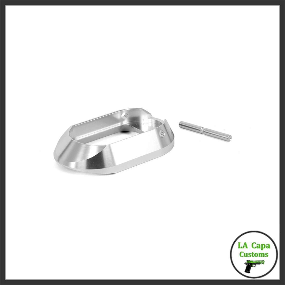 EDGE "Standard" Aluminum Magwell - Silver