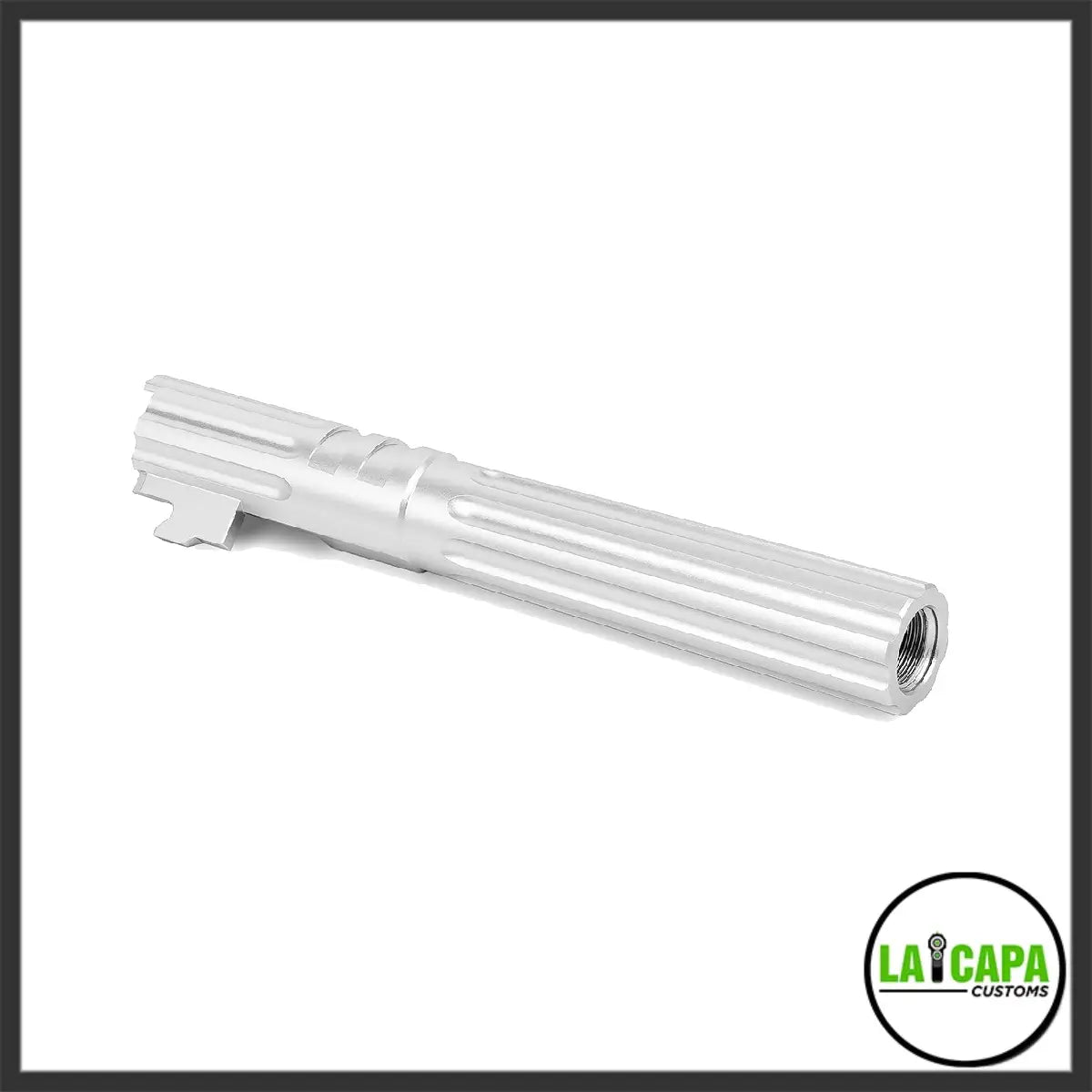 EDGE “WARP” 5.1 Aluminum Outer Barrel For Hi Capa silver