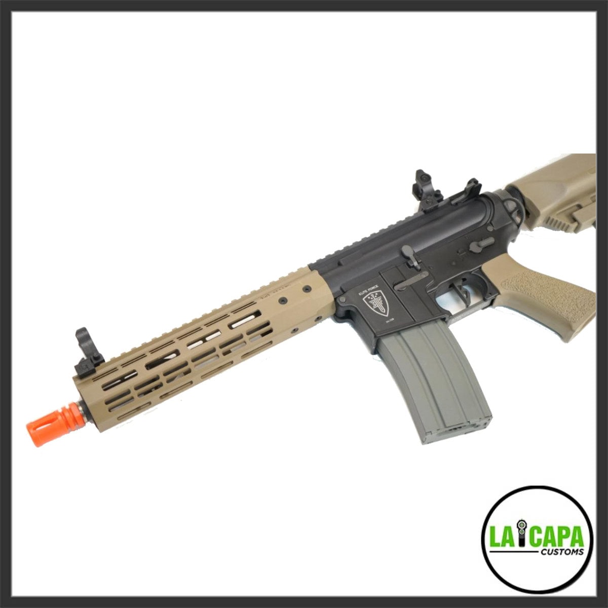 EF M4 CQB AEG M-Lok - Black_Tan (1)