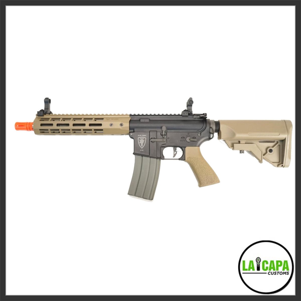 EF M4 CQB AEG M-Lok - Black_Tan (1)