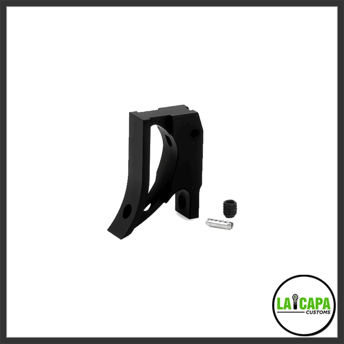 Edge “T2” Aluminum Trigger for Hi-Capa Black