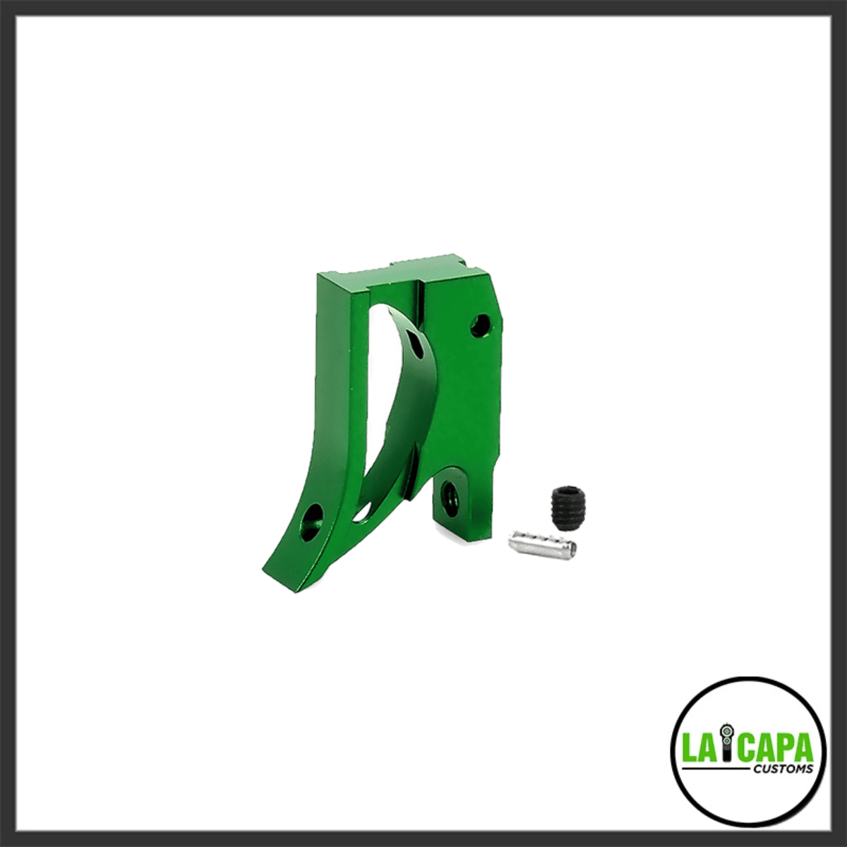 Edge “T2” Aluminum Trigger for Hi-Capa Green
