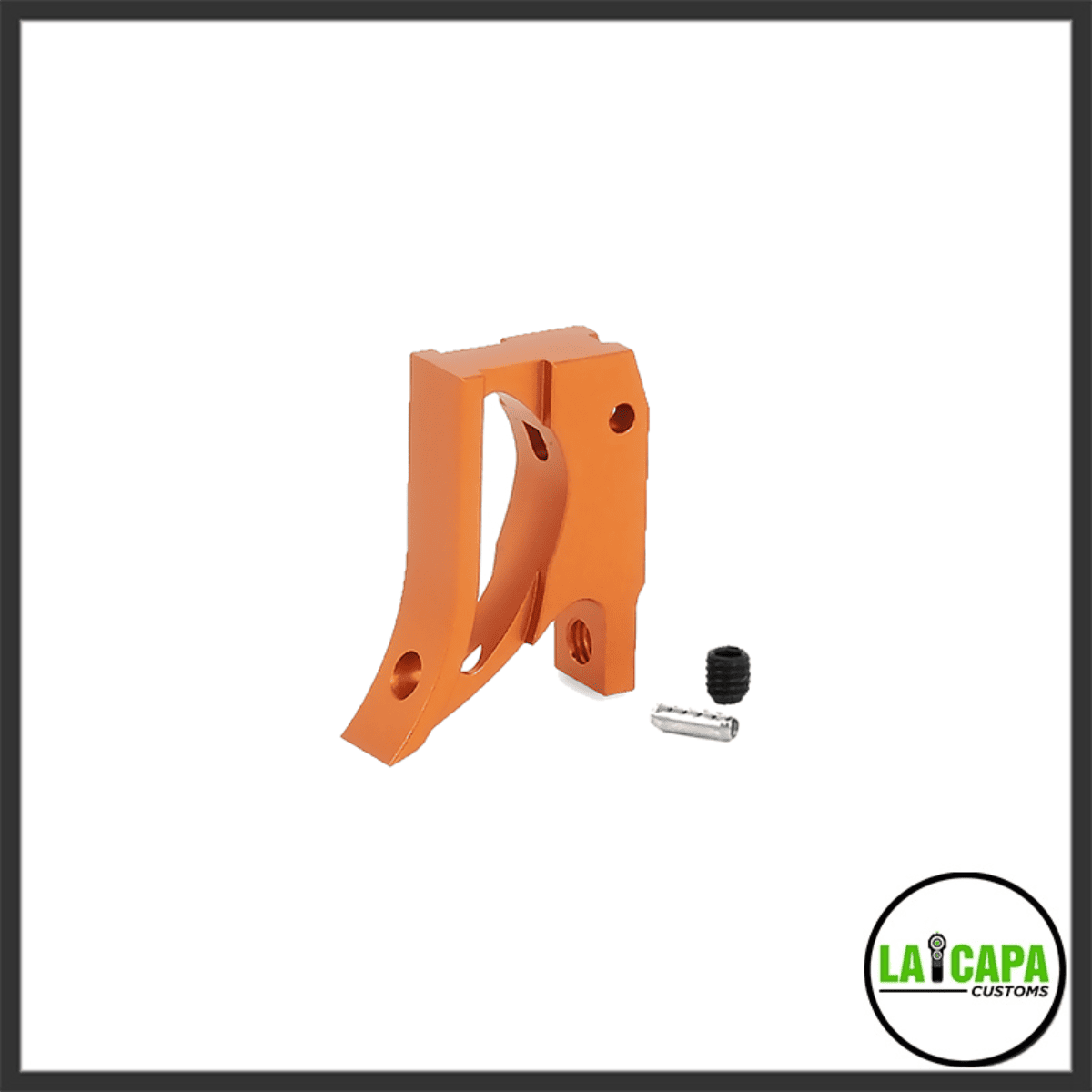 Edge “T2” Aluminum Trigger for Hi-Capa Orange