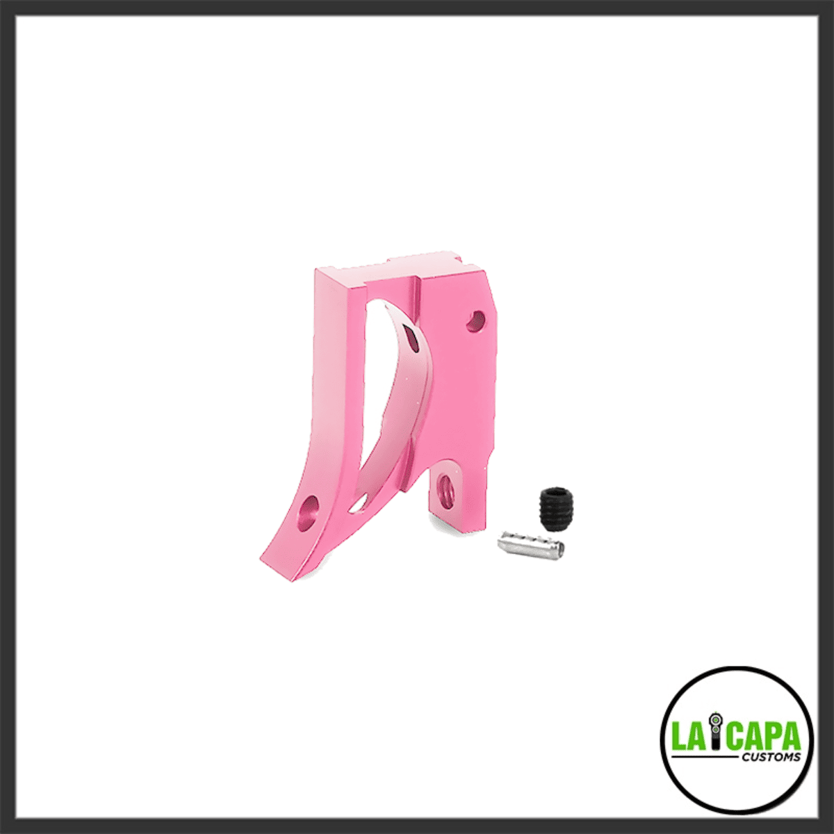 Edge “T2” Aluminum Trigger for Hi-Capa Pink