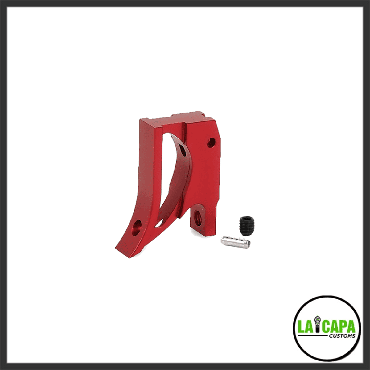 Edge “T2” Aluminum Trigger for Hi-Capa Red