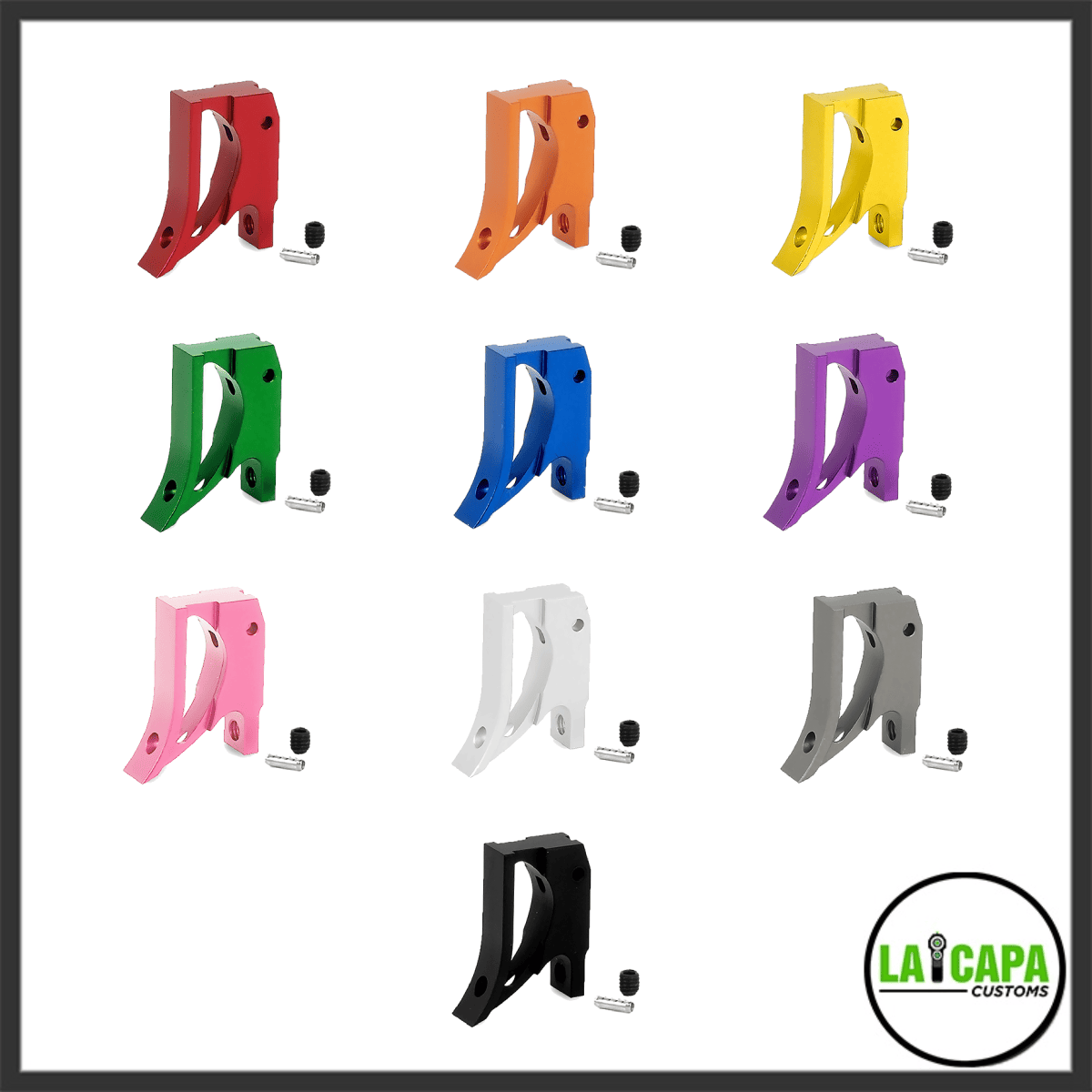 Edge “T2” Aluminum Trigger for Hi-Capa