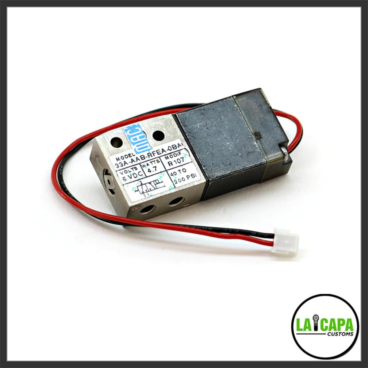 Fusion Engine R107 Solenoid Valve, 200 PSI (All Models)