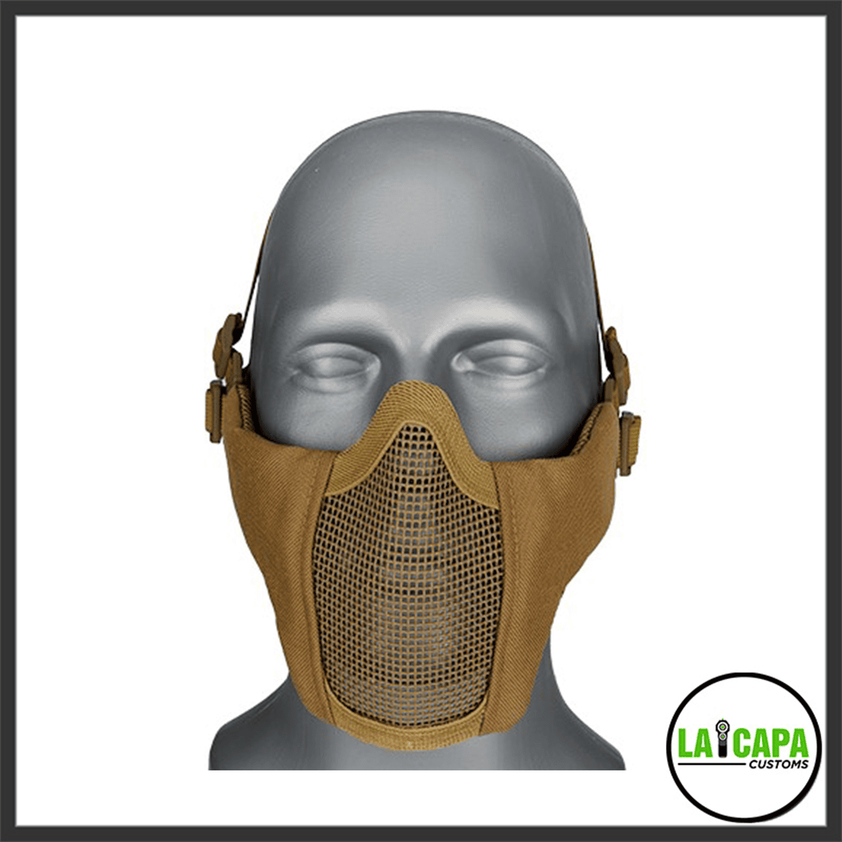 G-force Steel Mesh Nylon Lower Face Mask