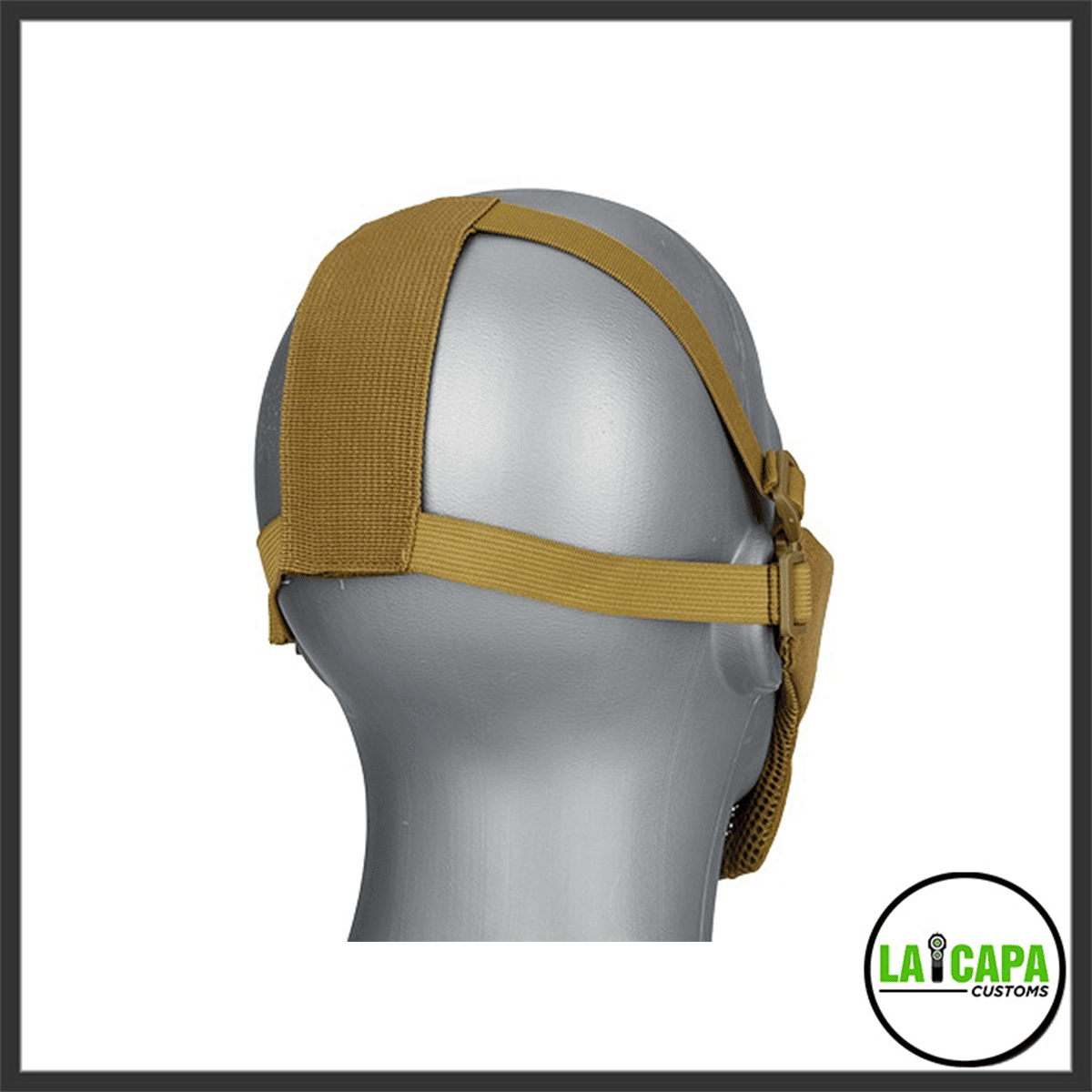 G-force Steel Mesh Nylon Lower Face Mask