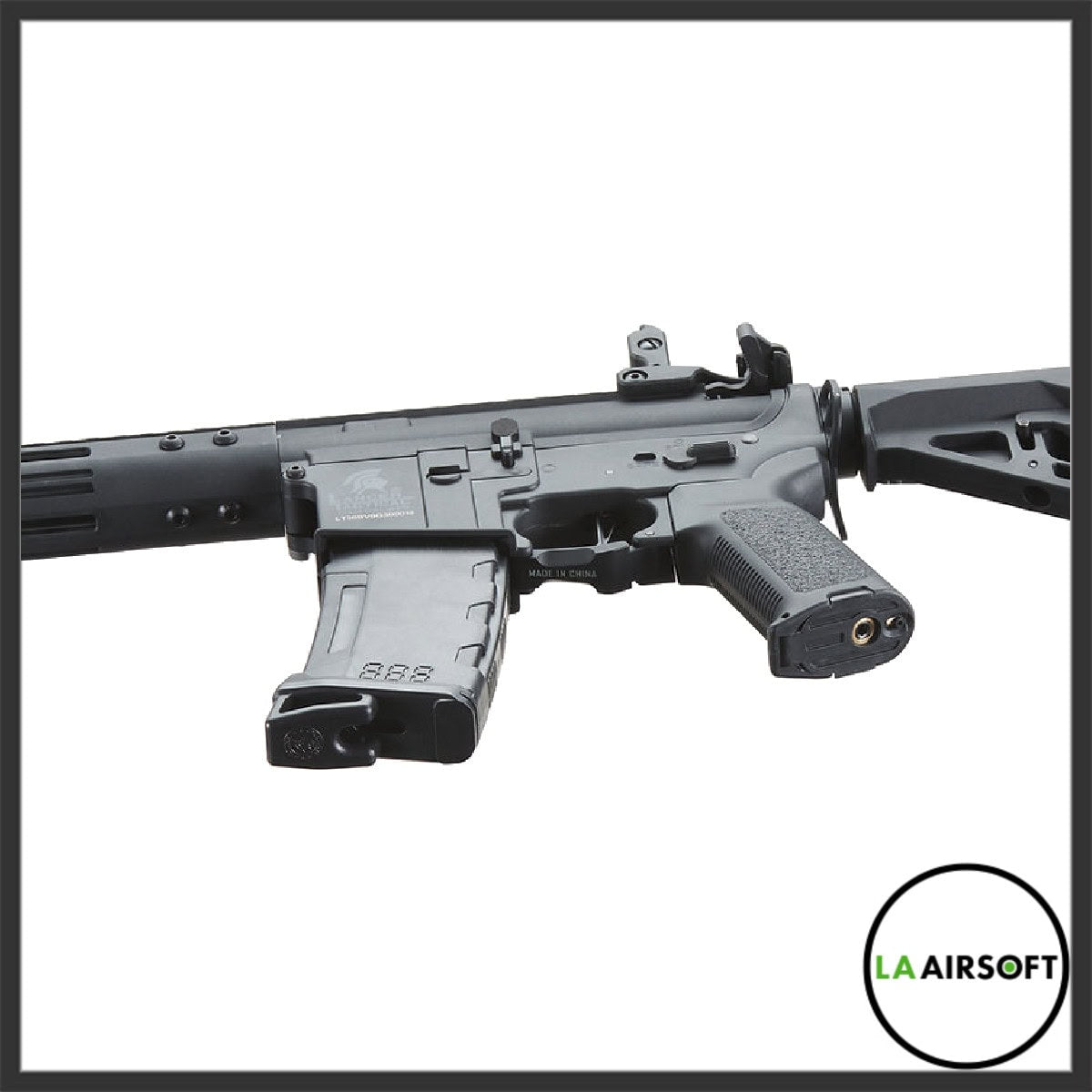 Lancer Tactical Gen 3 Archon 9" M-LOK Airsoft AEG Rifle w/ Delta Stock (Black)