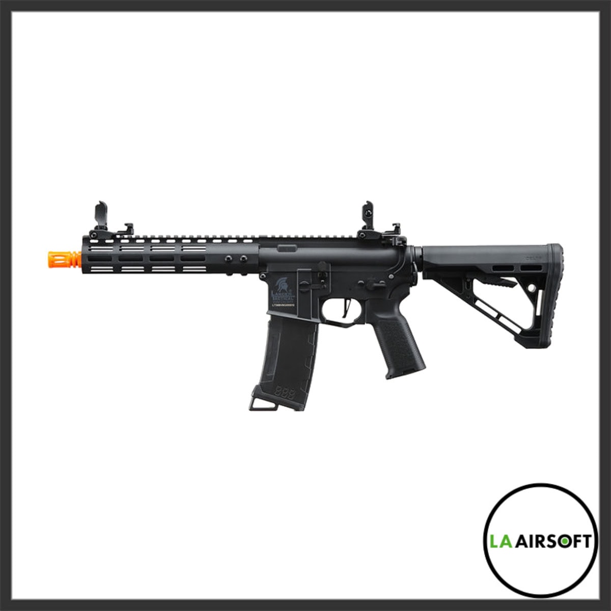 Lancer Tactical Gen 3 Archon 9" M-LOK Airsoft AEG Rifle w/ Delta Stock (Black)
