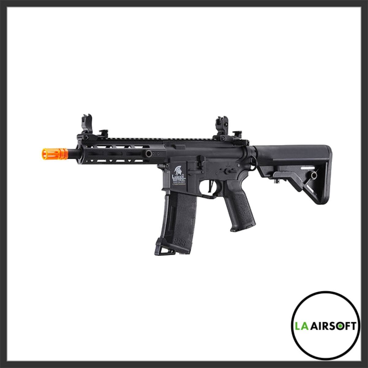 Lancer Tactical Gen 3 Hellion M-LOK 7" Airsoft AEG Rifle (Black)