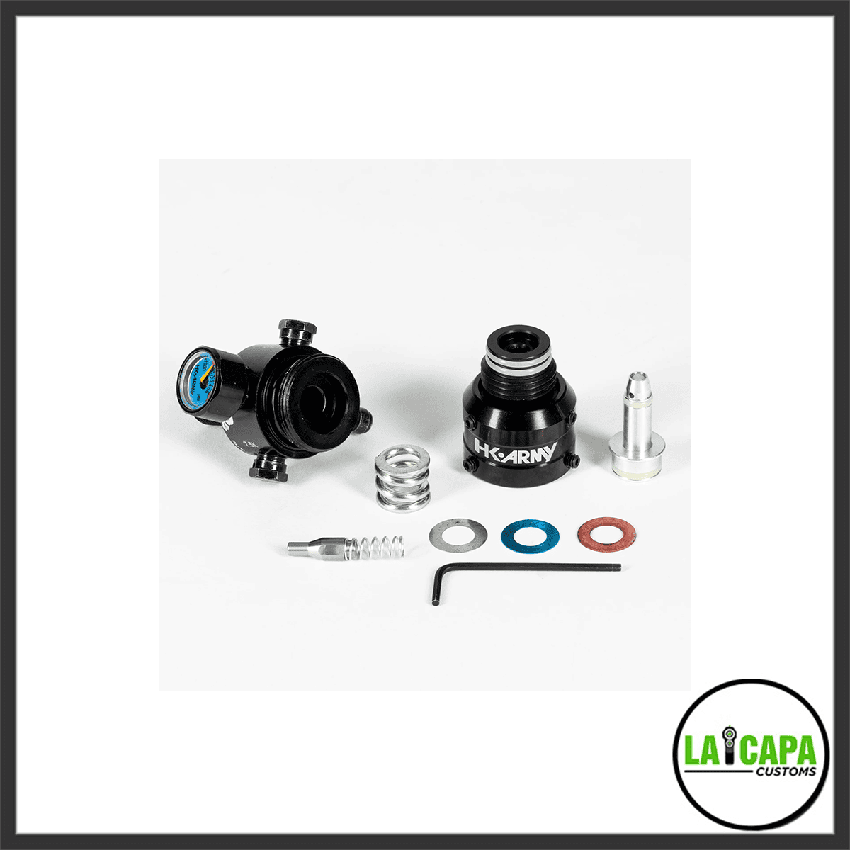 HK Army Aerolite Pro regulator - Adjustable and Rotational - Black