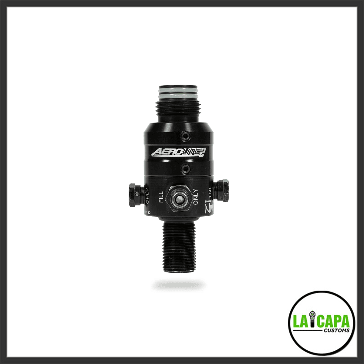 HK Army Aerolite Pro regulator - Adjustable and Rotational - Black