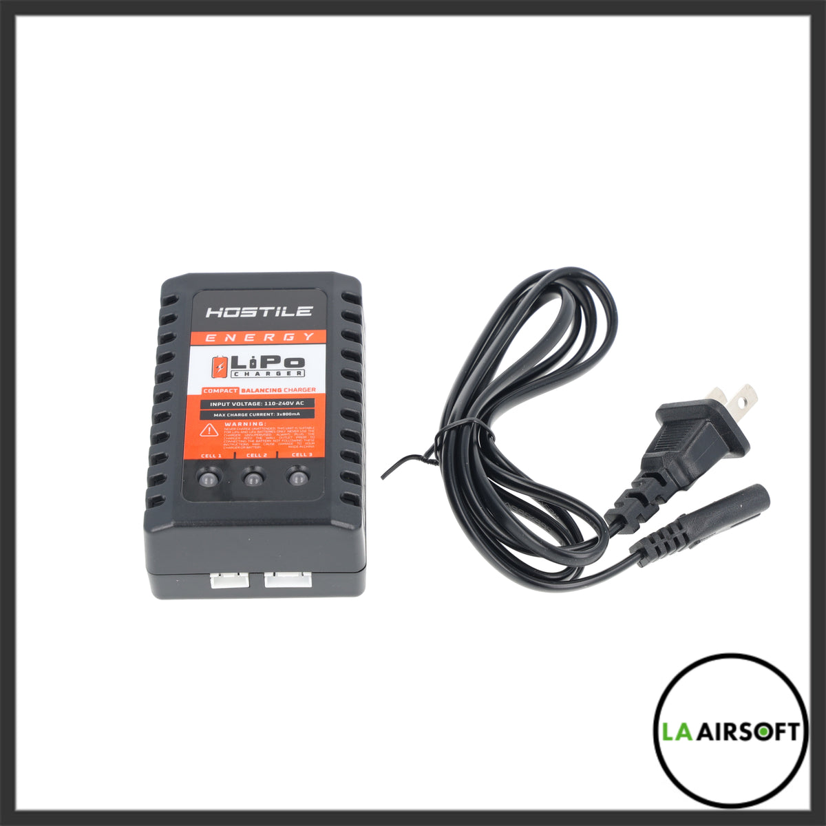 Hostile Airsoft 2–3 Cell Compact LiPo Smart Charger