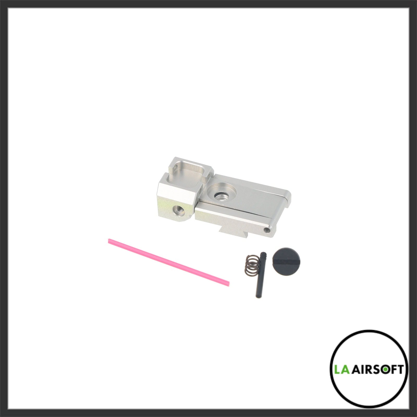 LA Capa Customs Adjustable Fiber Optic Rear Sight for Hi Capa