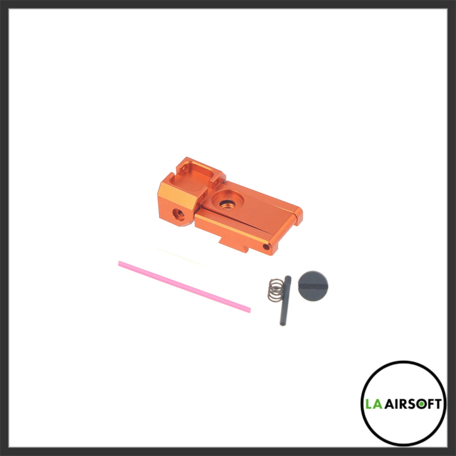 LA Capa Customs Adjustable Fiber Optic Rear Sight for Hi Capa
