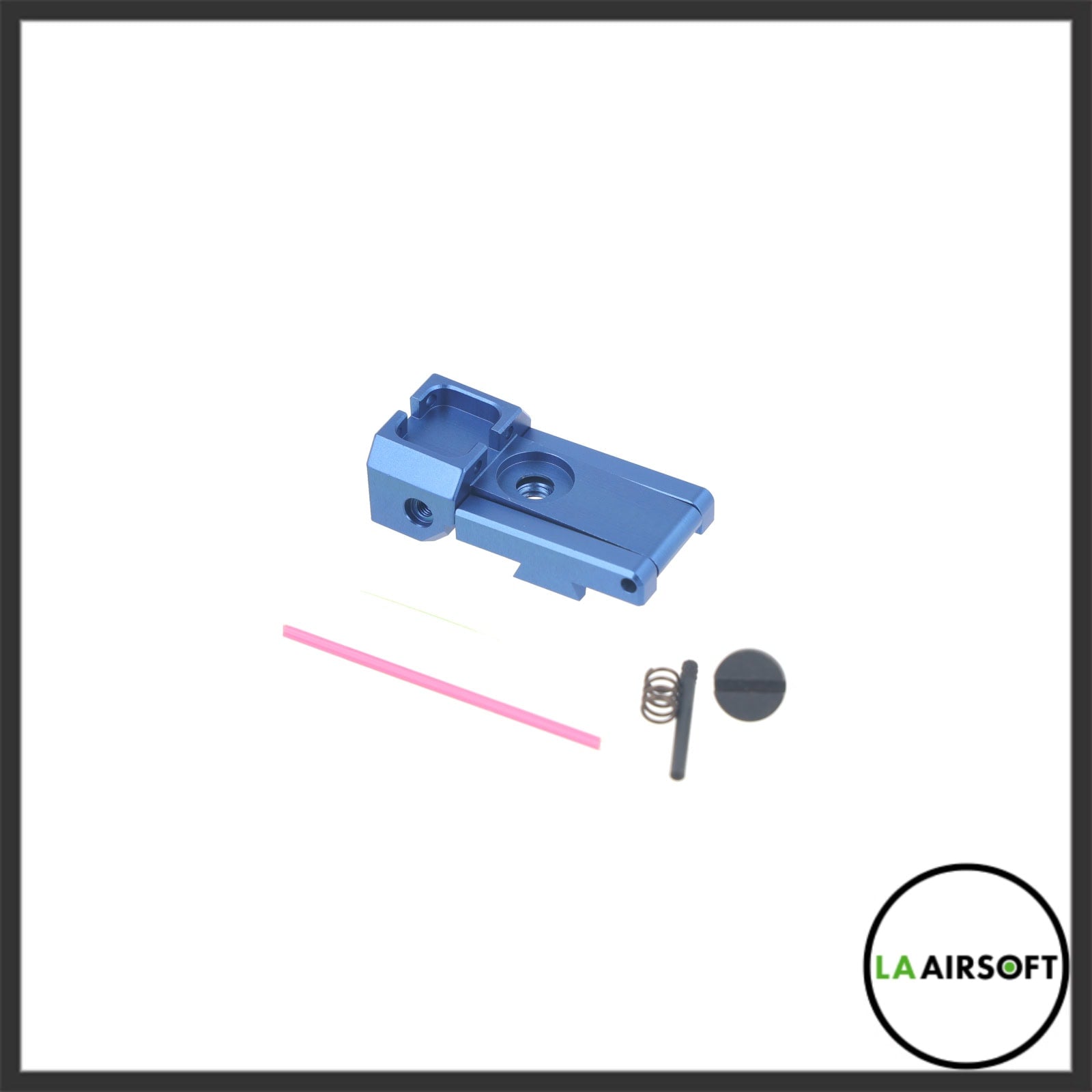 LA Capa Customs Adjustable Fiber Optic Rear Sight for Hi Capa