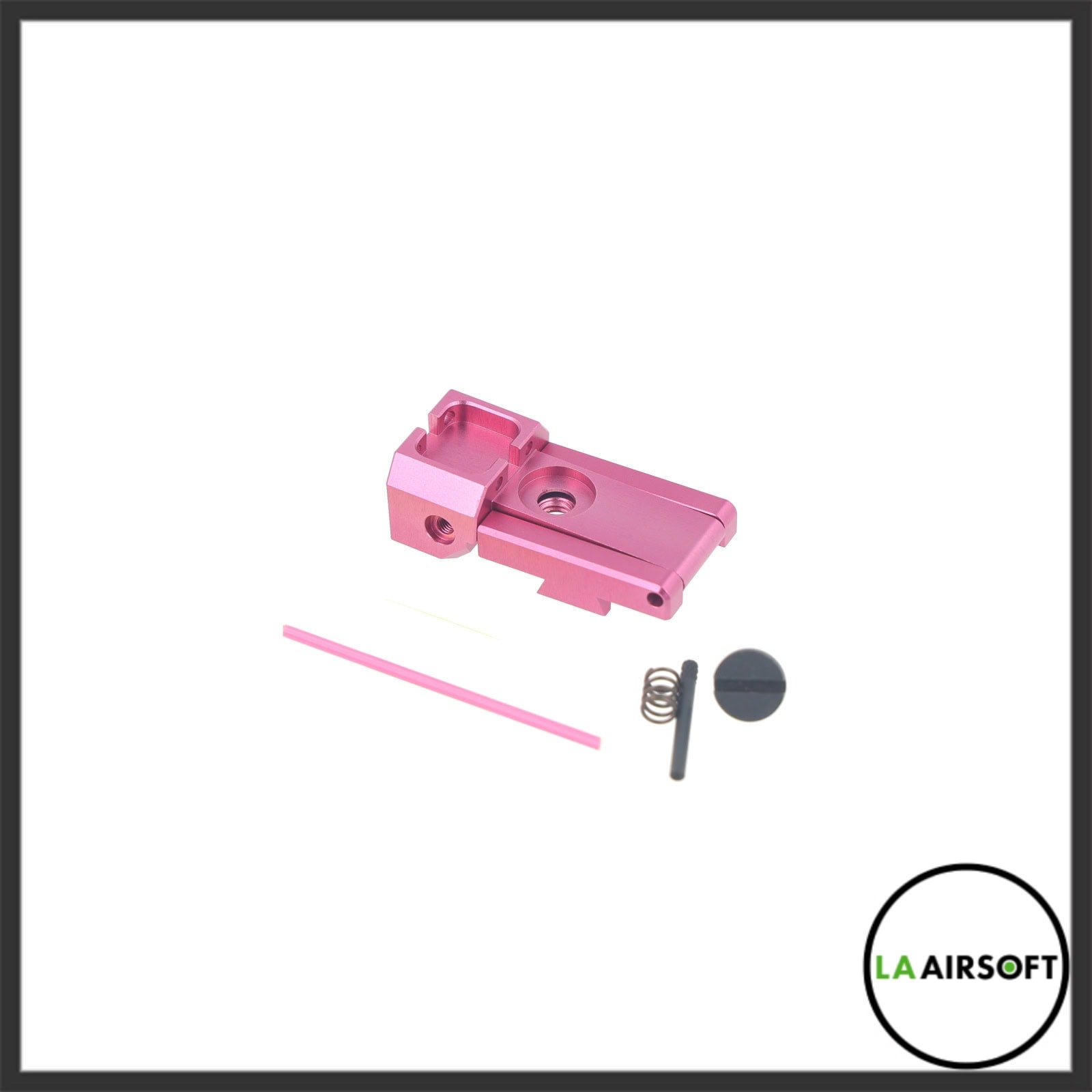 LA Capa Customs Adjustable Fiber Optic Rear Sight for Hi Capa