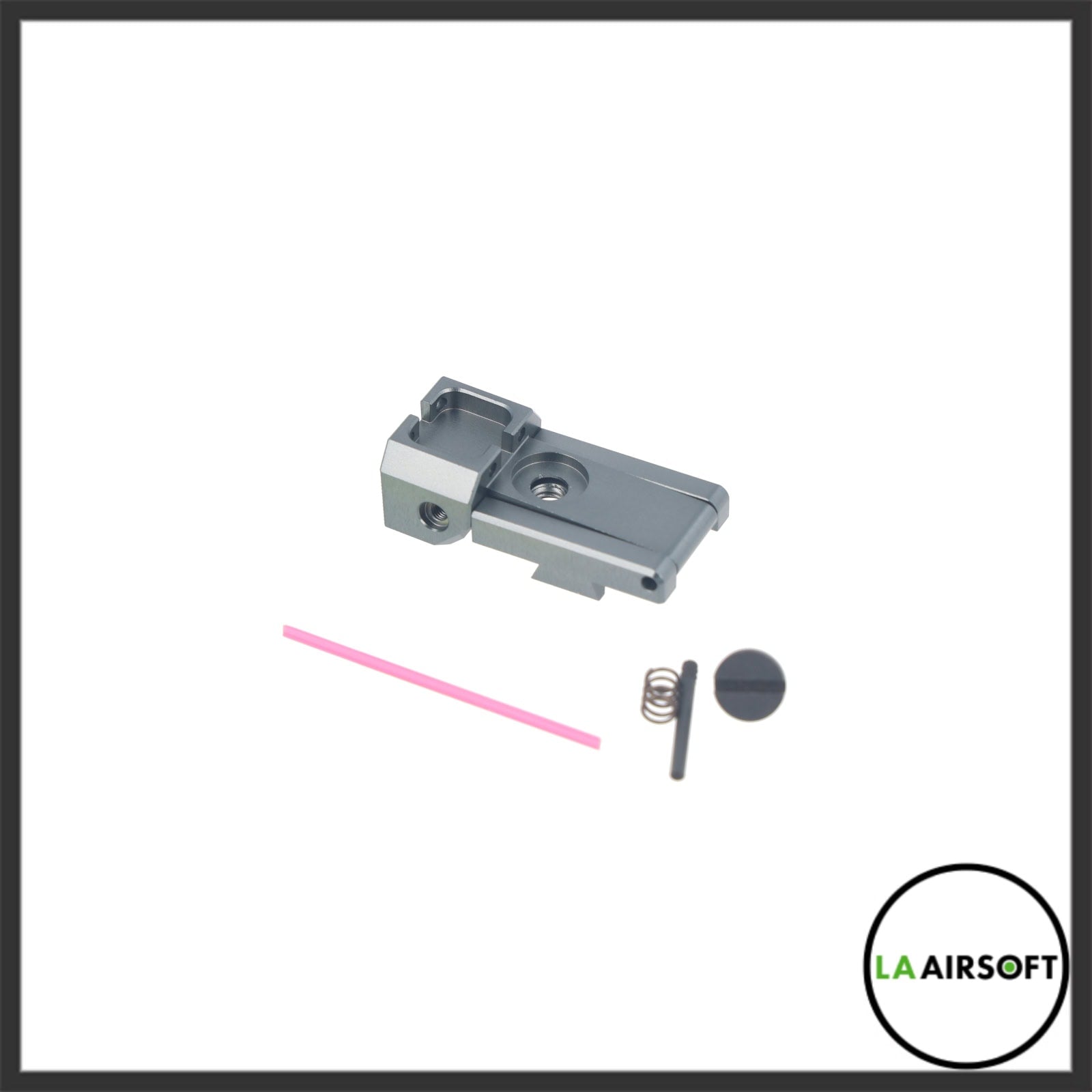 LA Capa Customs Adjustable Fiber Optic Rear Sight for Hi Capa