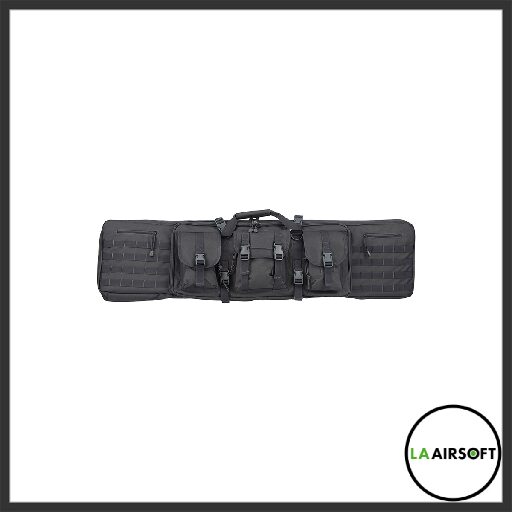 LANCER TACTICAL 48 DOUBLE GUN BAG 600D PVC MOLLE BELT RIFLE BAG