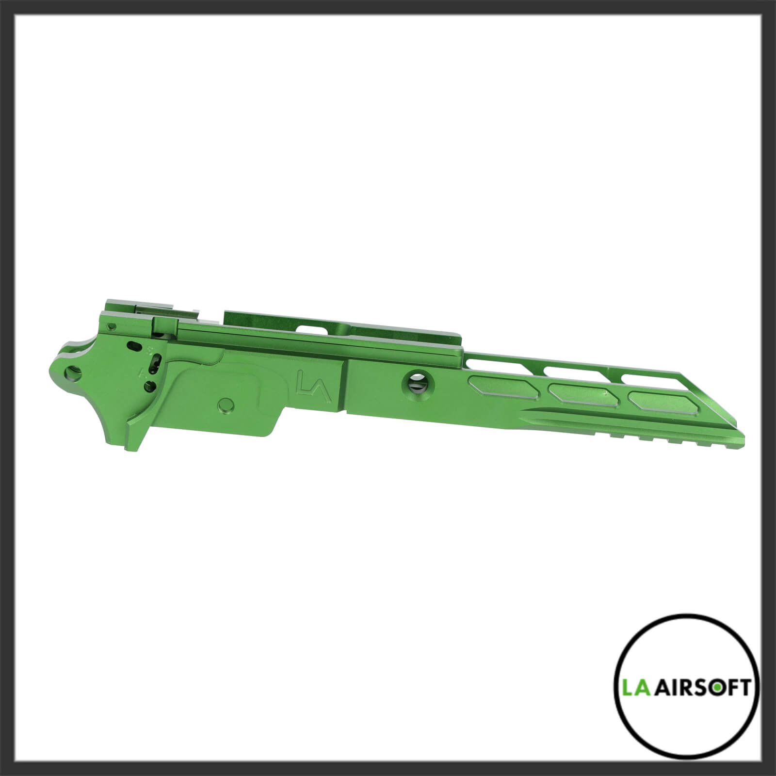 *NEW* LA Capa Customs Aluminum V3 Competition Frame (Cutout Version)GREEN 4