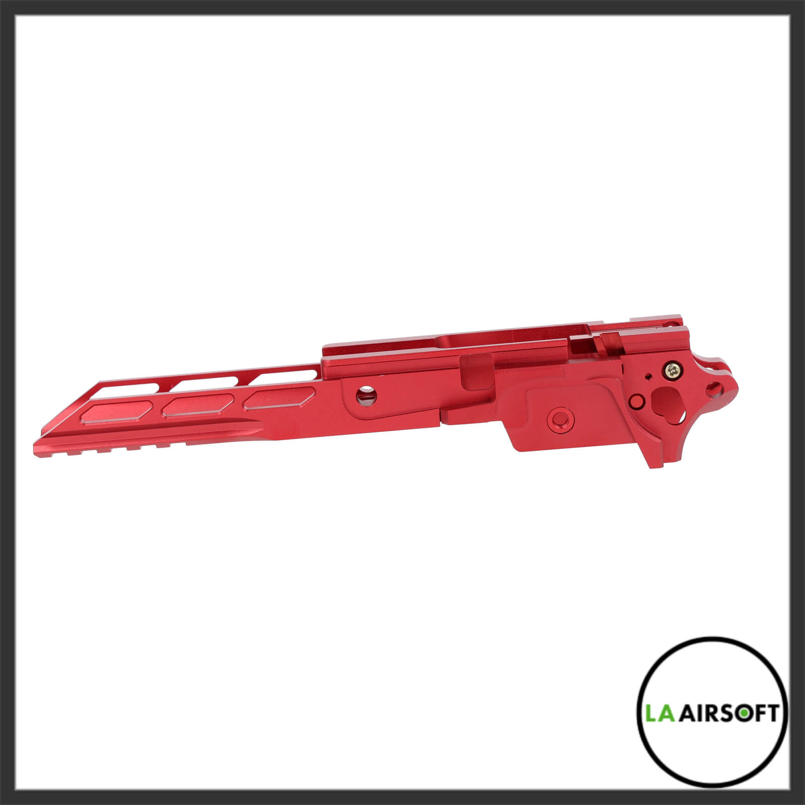 *NEW* LA Capa Customs Aluminum V3 Competition Frame (Cutout Version) RED 2