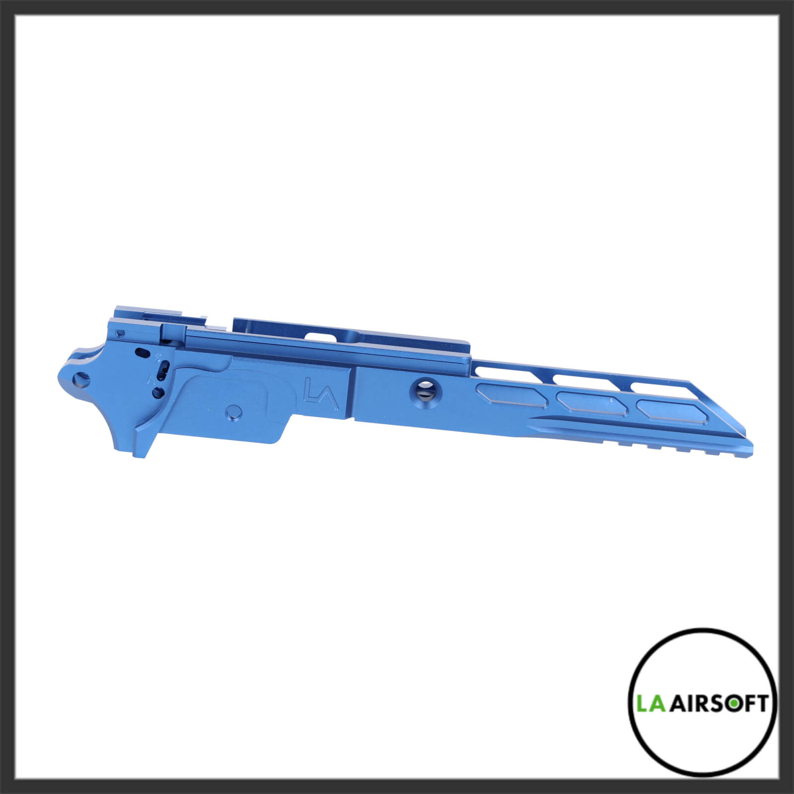 *NEW* LA Capa Customs Aluminum V3 Competition Frame (Cutout Version) BLUE 3