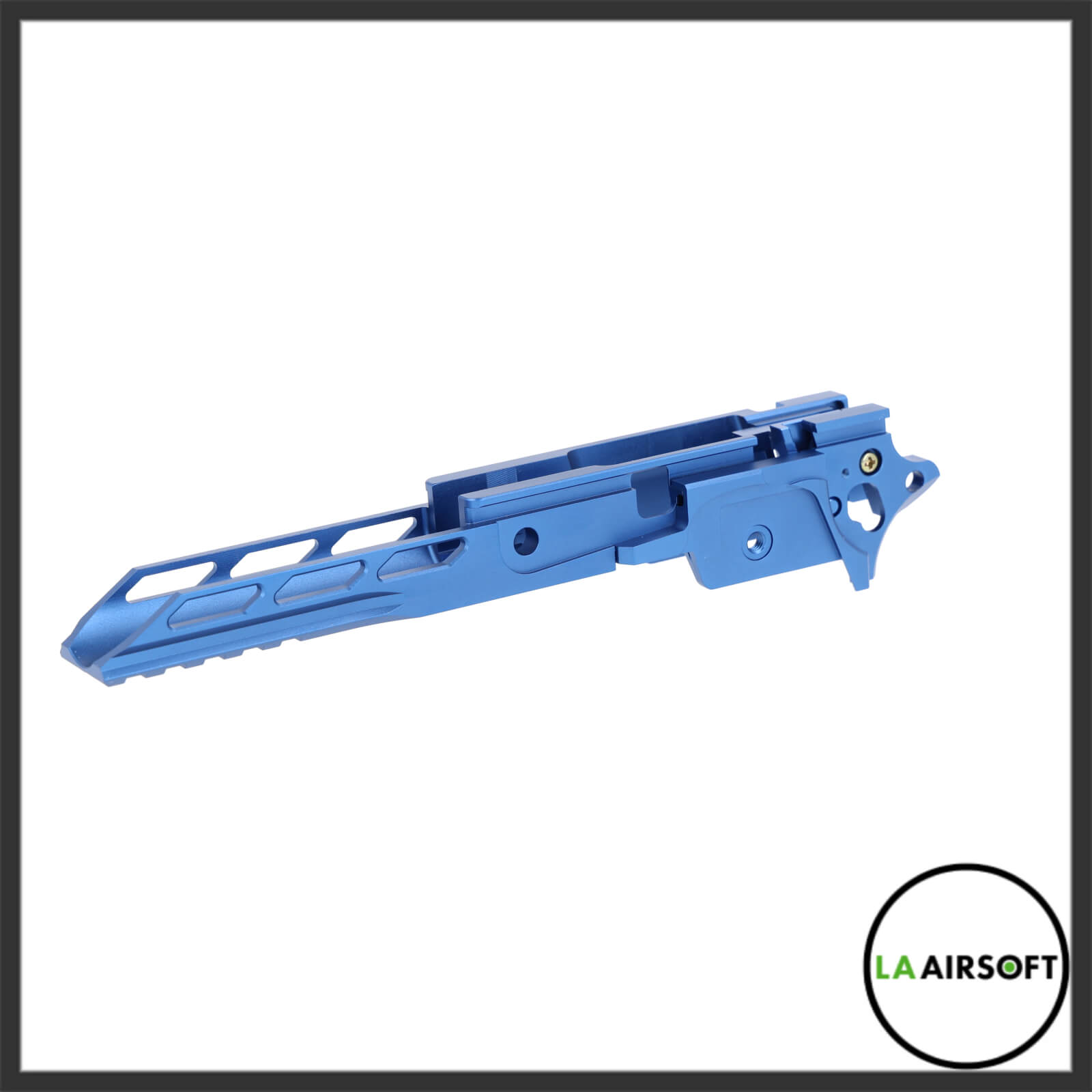 *NEW* LA Capa Customs Aluminum V3 Competition Frame (Cutout Version) BLUE 1