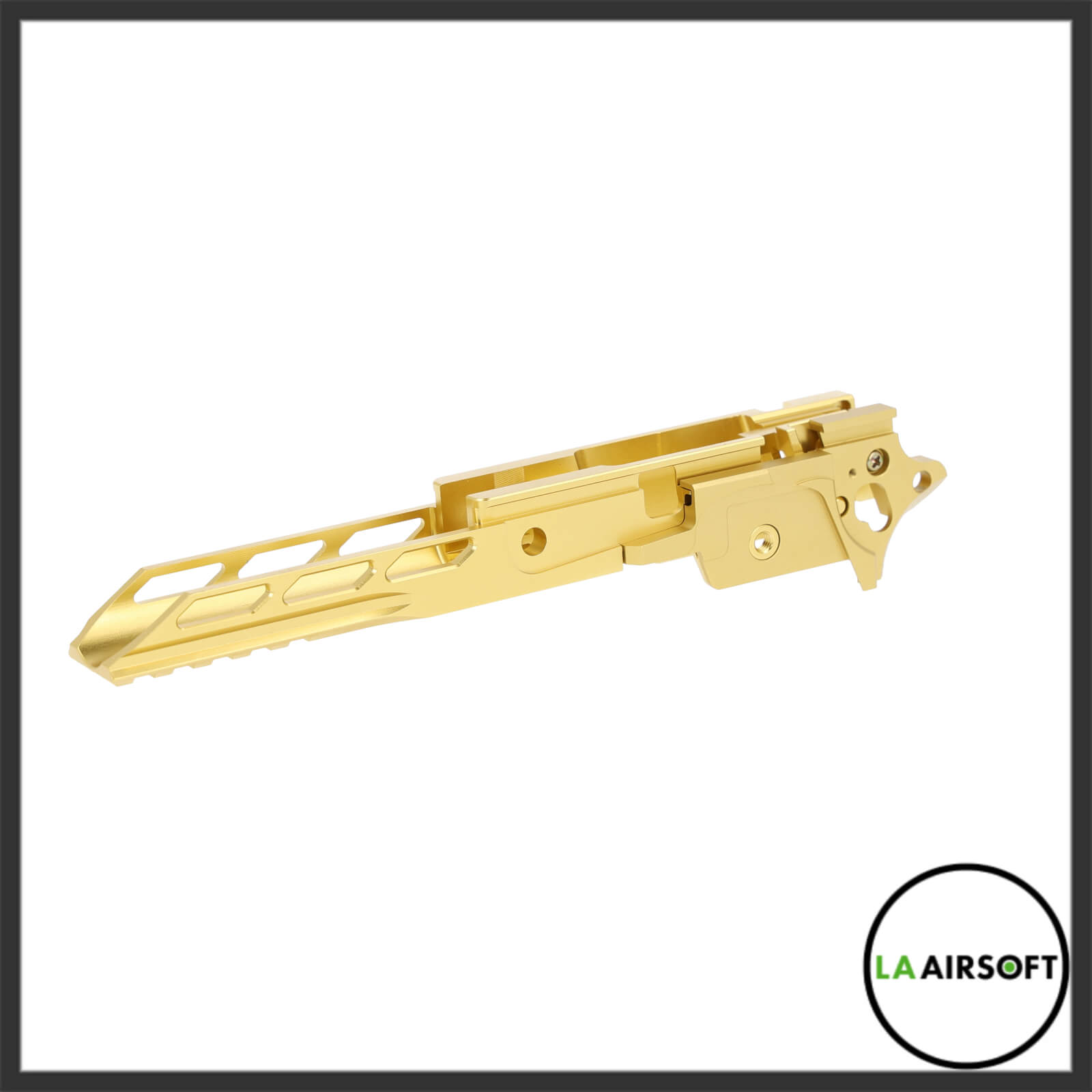 *NEW* LA Capa Customs Aluminum V3 Competition Frame (Cutout Version) GOLD 1