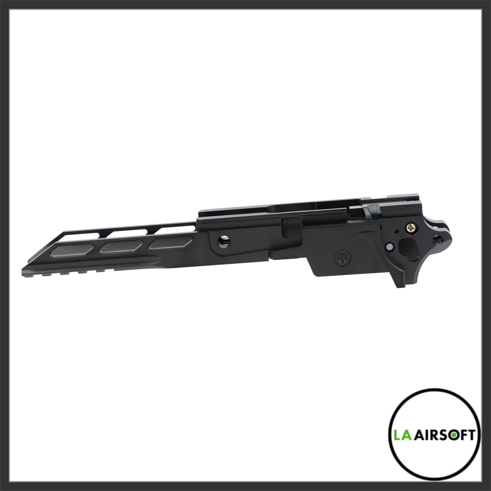 *NEW* LA Capa Customs Aluminum V3 Competition Frame (Cutout Version) BLACK 1