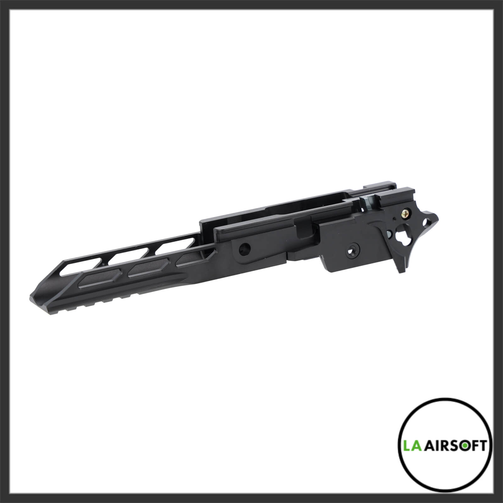 *NEW* LA Capa Customs Aluminum V3 Competition Frame (Cutout Version) BLACK 3
