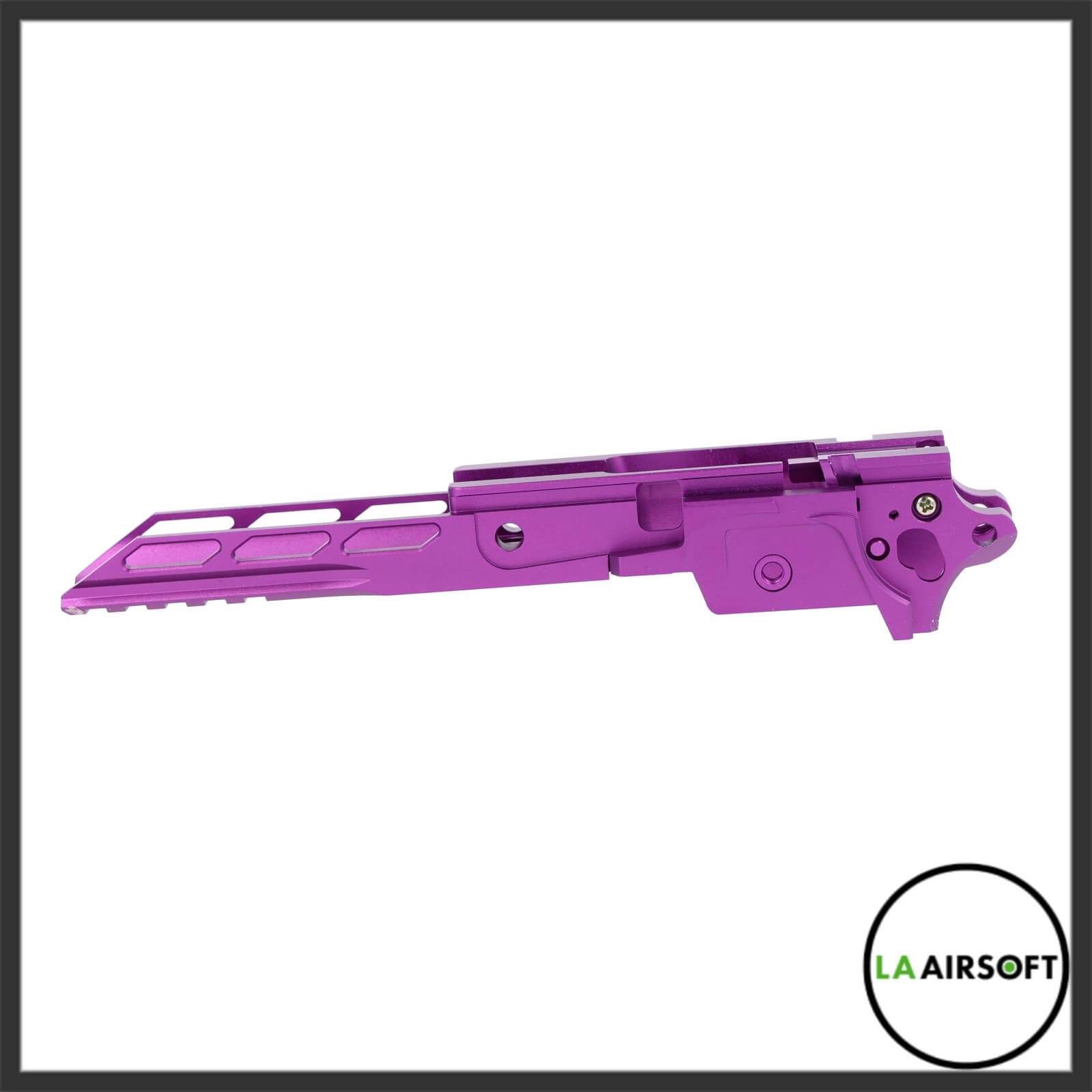 *NEW* LA Capa Customs Aluminum V3 Competition Frame (Cutout Version) PURPLE 4