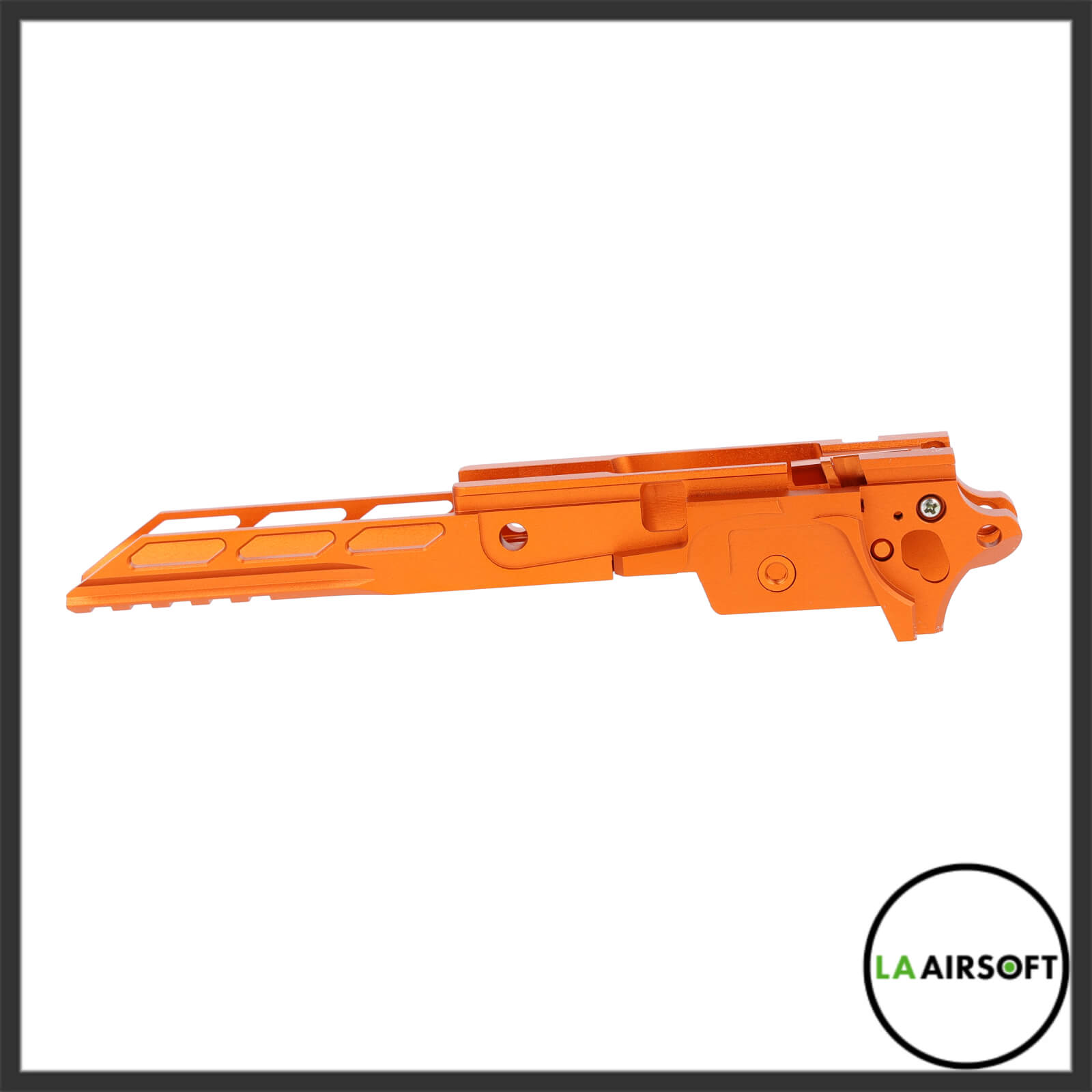 *NEW* LA Capa Customs Aluminum V3 Competition Frame (Cutout Version) ORANGE 2