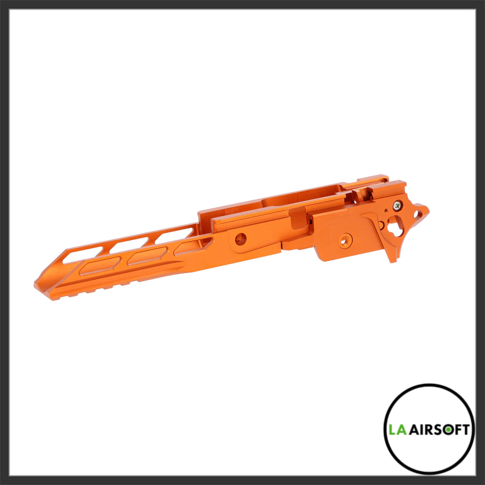 *NEW* LA Capa Customs Aluminum V3 Competition Frame (Cutout Version) ORANGE 1