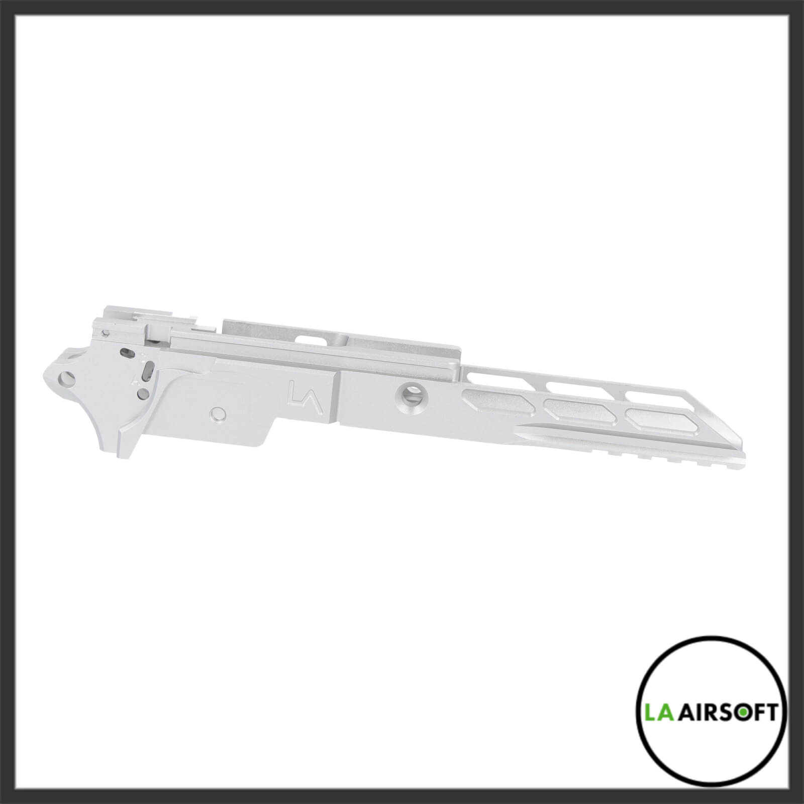 *NEW* LA Capa Customs Aluminum V3 Competition Frame (Cutout Version) SILVER 4