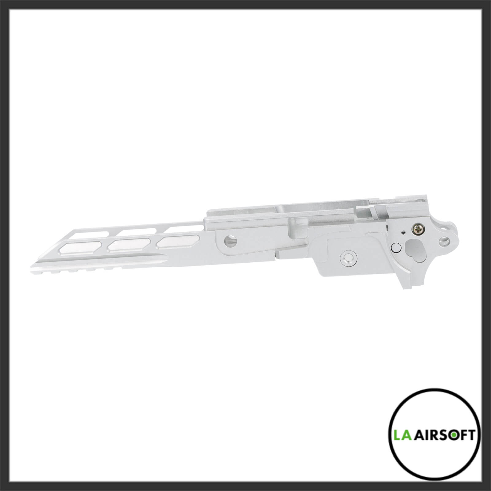 *NEW* LA Capa Customs Aluminum V3 Competition Frame (Cutout Version) SILVER 2