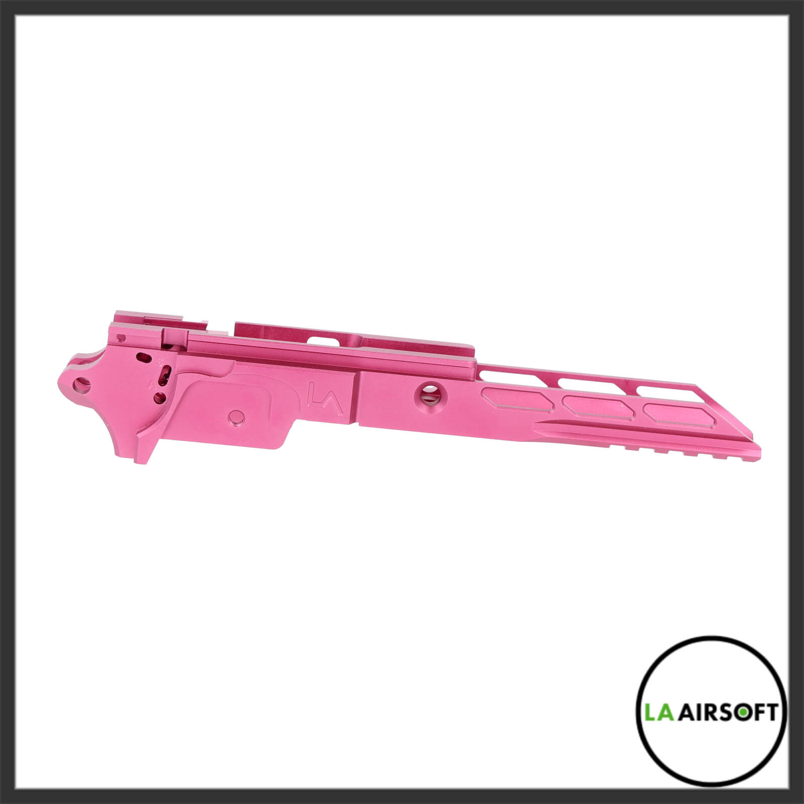 *NEW* LA Capa Customs Aluminum V3 Competition Frame (Cutout Version) PINK 3