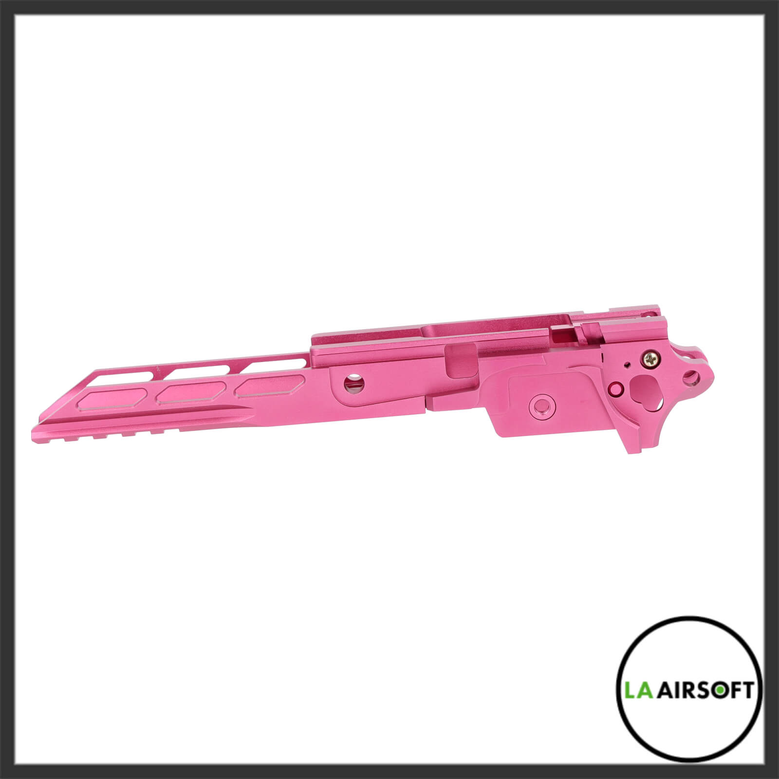 *NEW* LA Capa Customs Aluminum V3 Competition Frame (Cutout Version) PINK 2