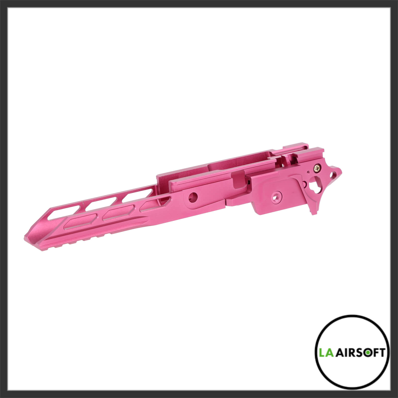 *NEW* LA Capa Customs Aluminum V3 Competition Frame (Cutout Version) PINK 1